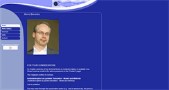 Desktop Screenshot of benecke.info